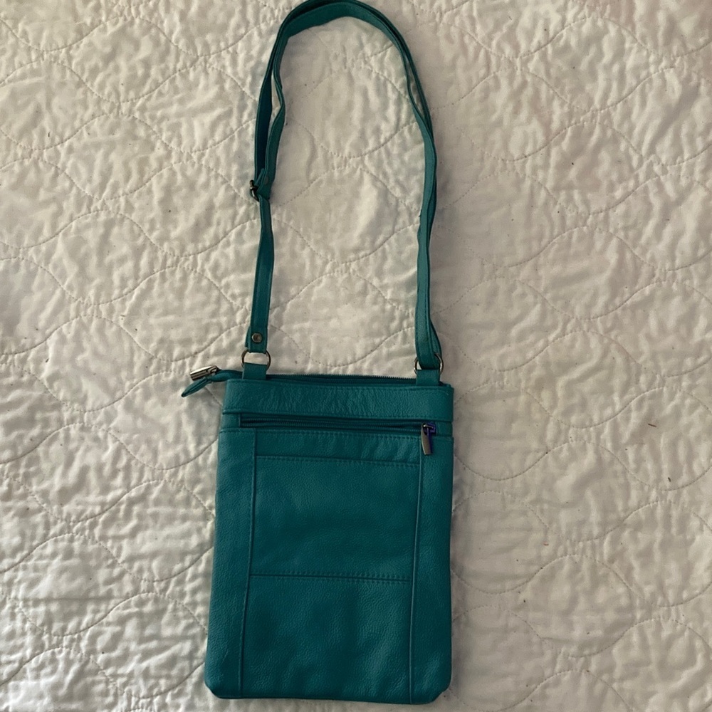 Teal Crossbody Bag - Picture 4 of 5